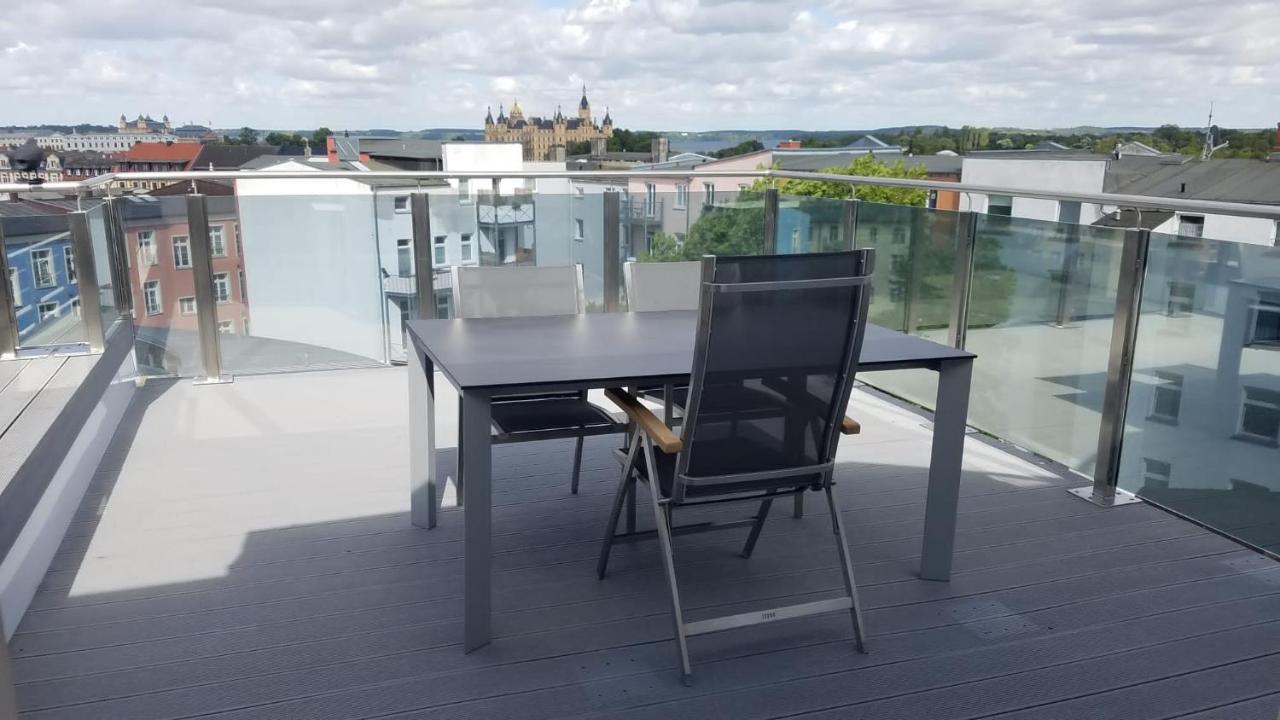 Altstadtblick Schwerin Mit Parkplatz 4-Etage - Abc193 By Abcwismar Exterior photo